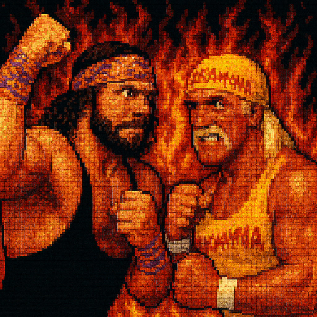 1989 Mega Powers Explode